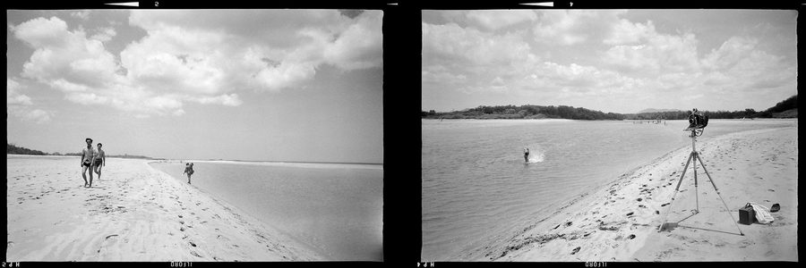 Camera and Landscape Sequence