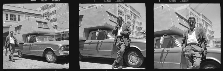 Francisco Coto with His Ford Falcon Ranchero