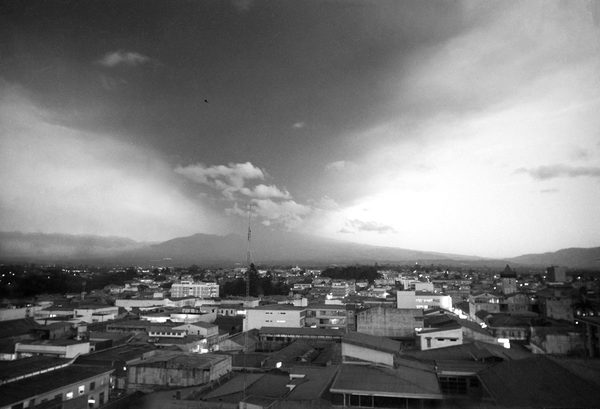 Ash Cloud over the City