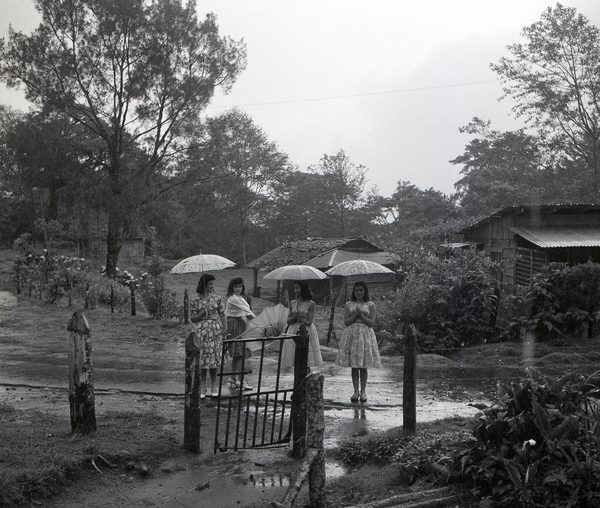 Women in the Rain